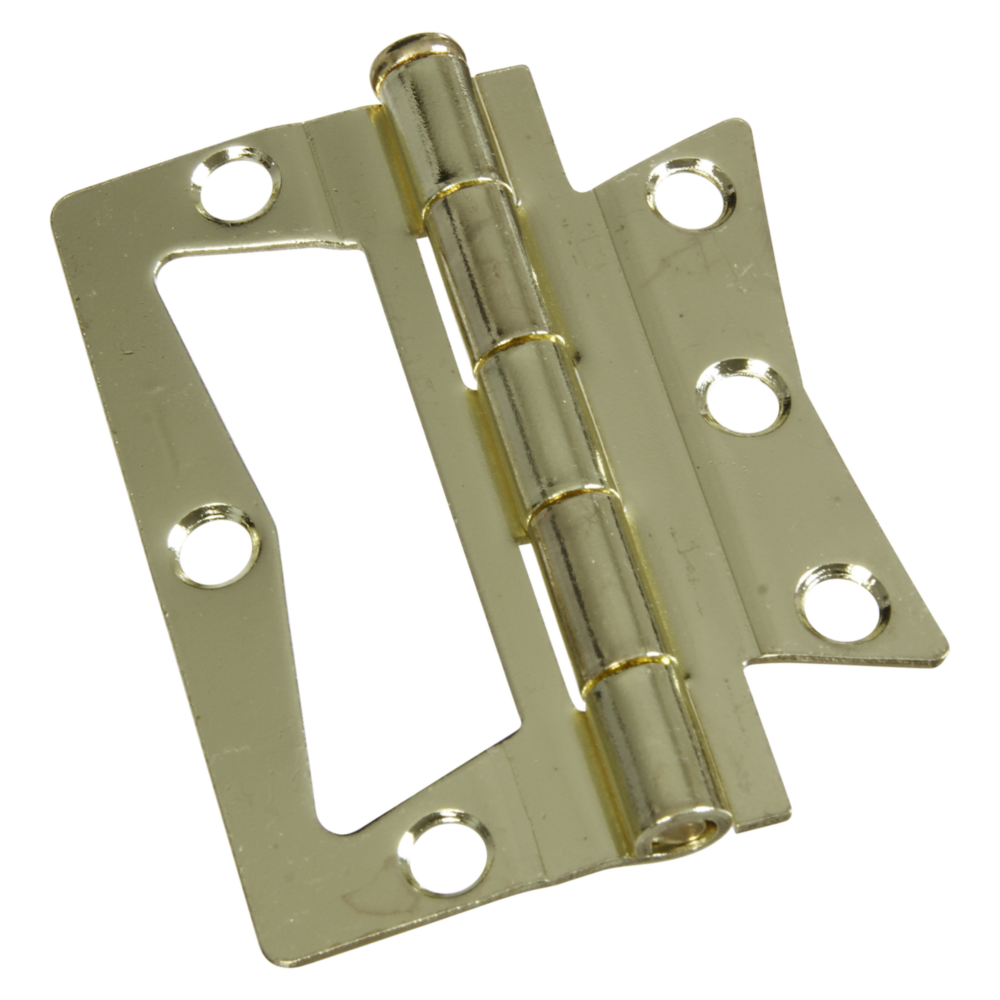 3-inch brass surface-mounted door hinge with removable pin for cabinet and specialty hardware applications under $50 collection