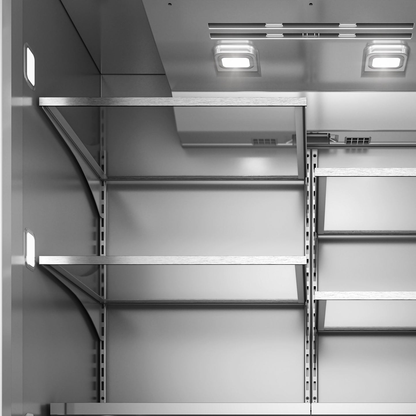 20.8 Cu. Ft. 36" Built-In Panel-Ready French Door Bottom Mount Refrigerator with Platinum Interior