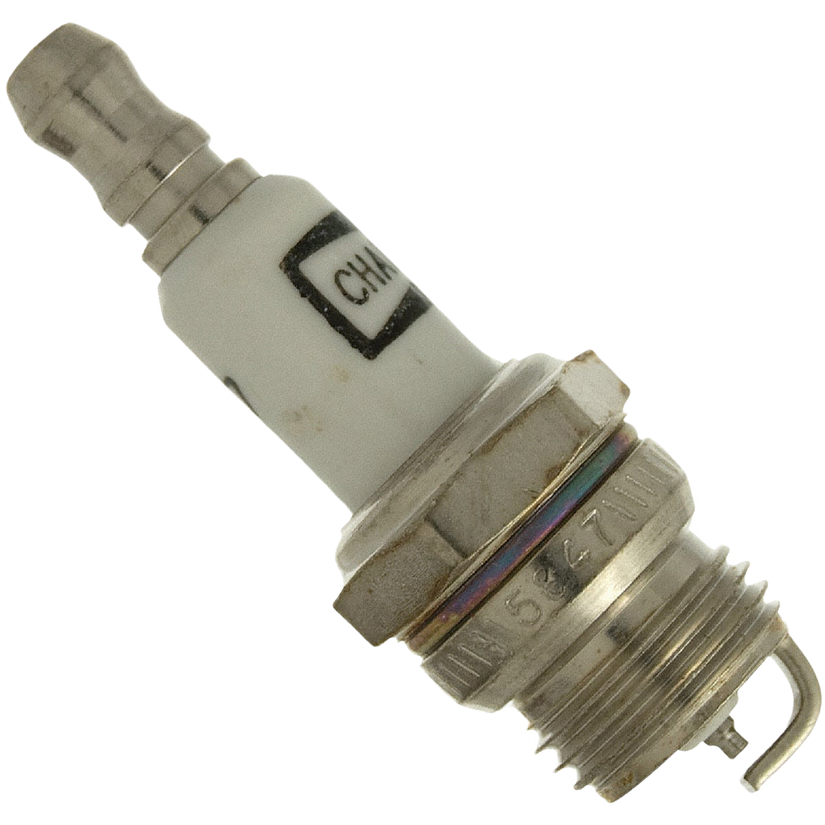Small engine spark plug with copper core and nickel alloy electrodes for home improvement tools under $50 at Hartville Hardware