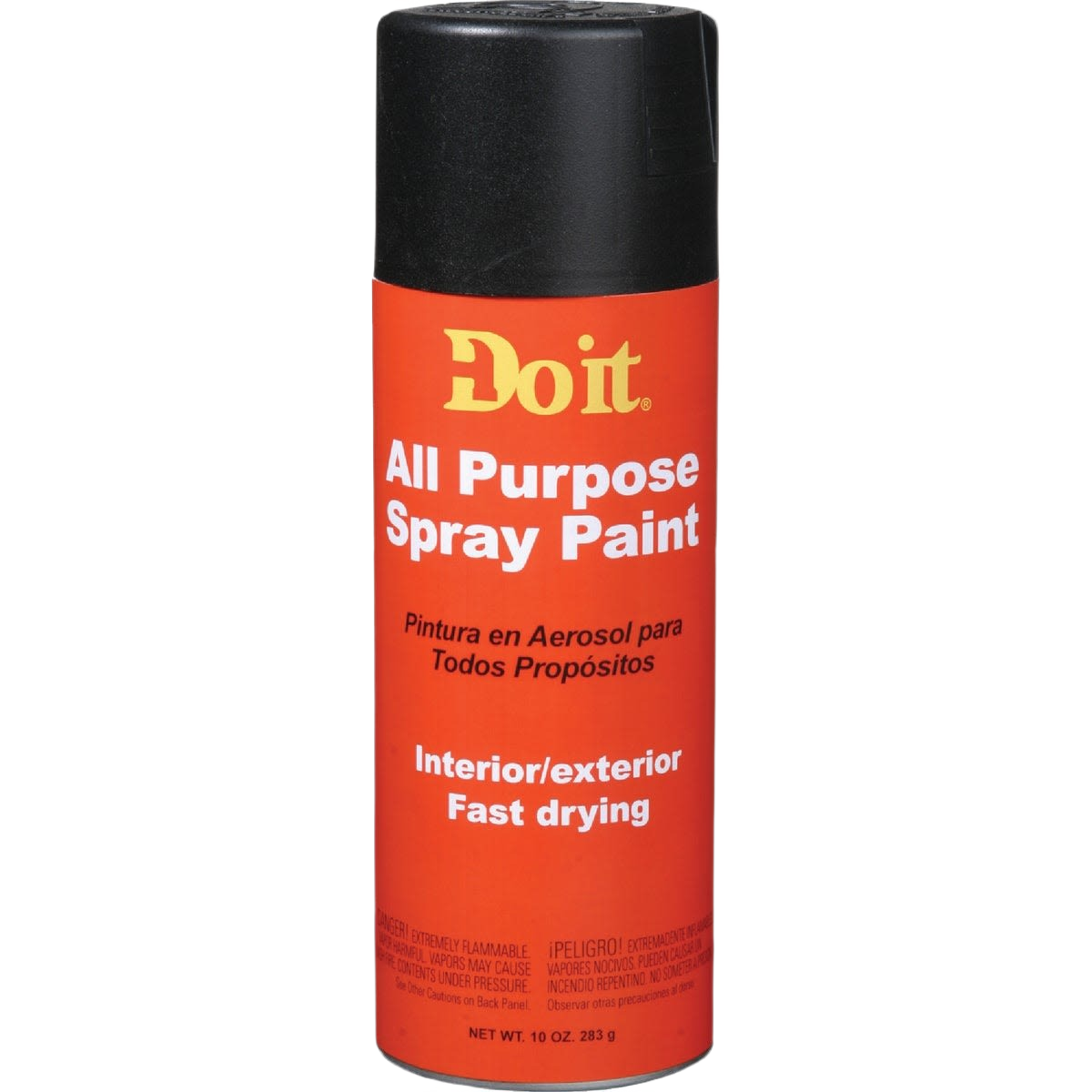 Red and black Do it Best all purpose spray paint can for home improvement and paint supplies under $50