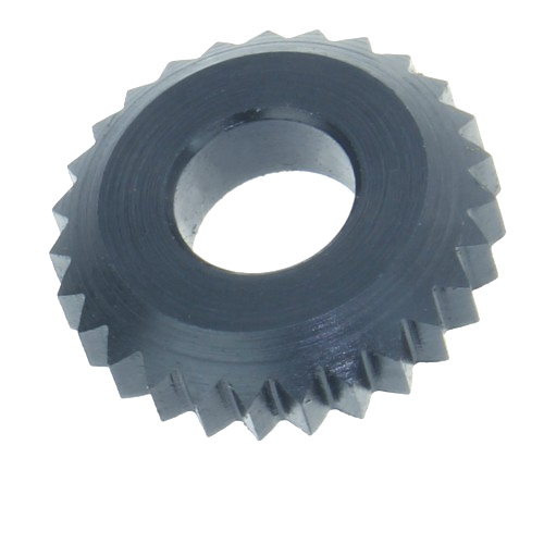 Metal spiraling cutter with 27 teeth for precision cutting in tools and home improvement projects