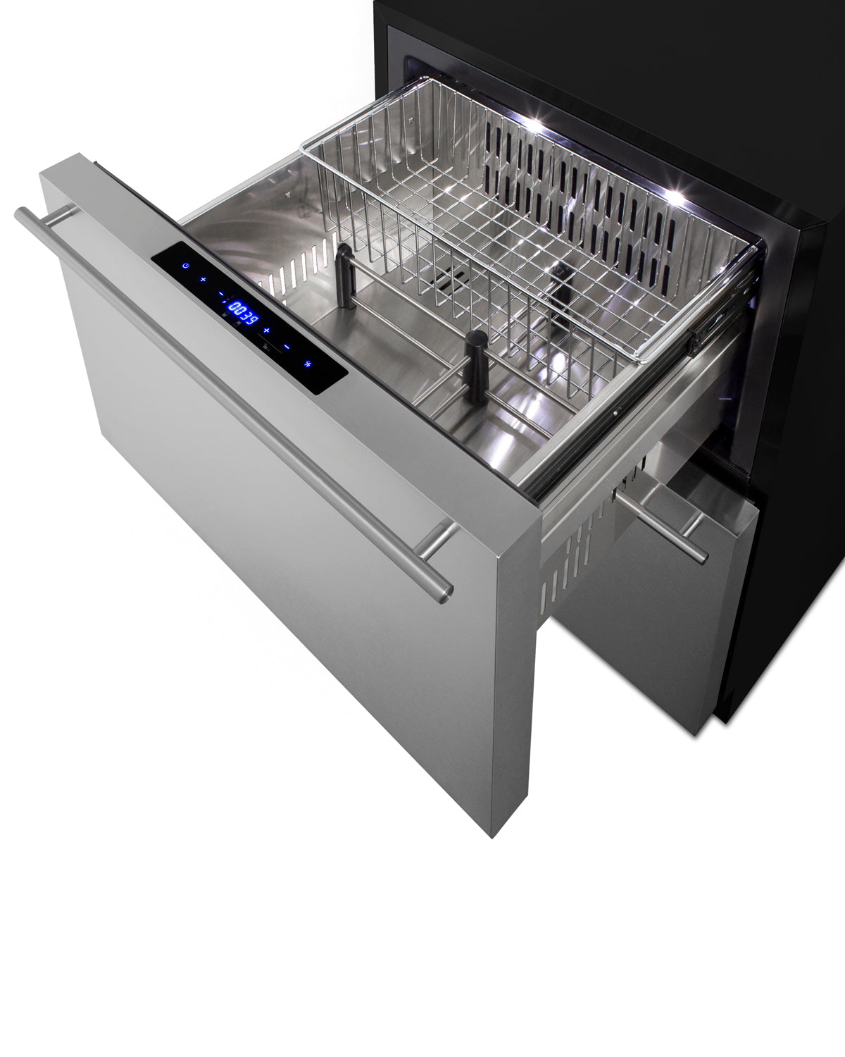 24" Wide 2-Drawer Refrigerator-Freezer (Panels Not Included)