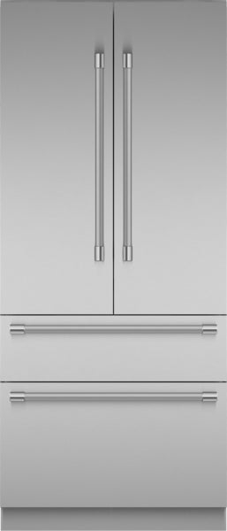 Freedom®, Built-in French Door Bottom Freezer, 36'', Stainless Steel