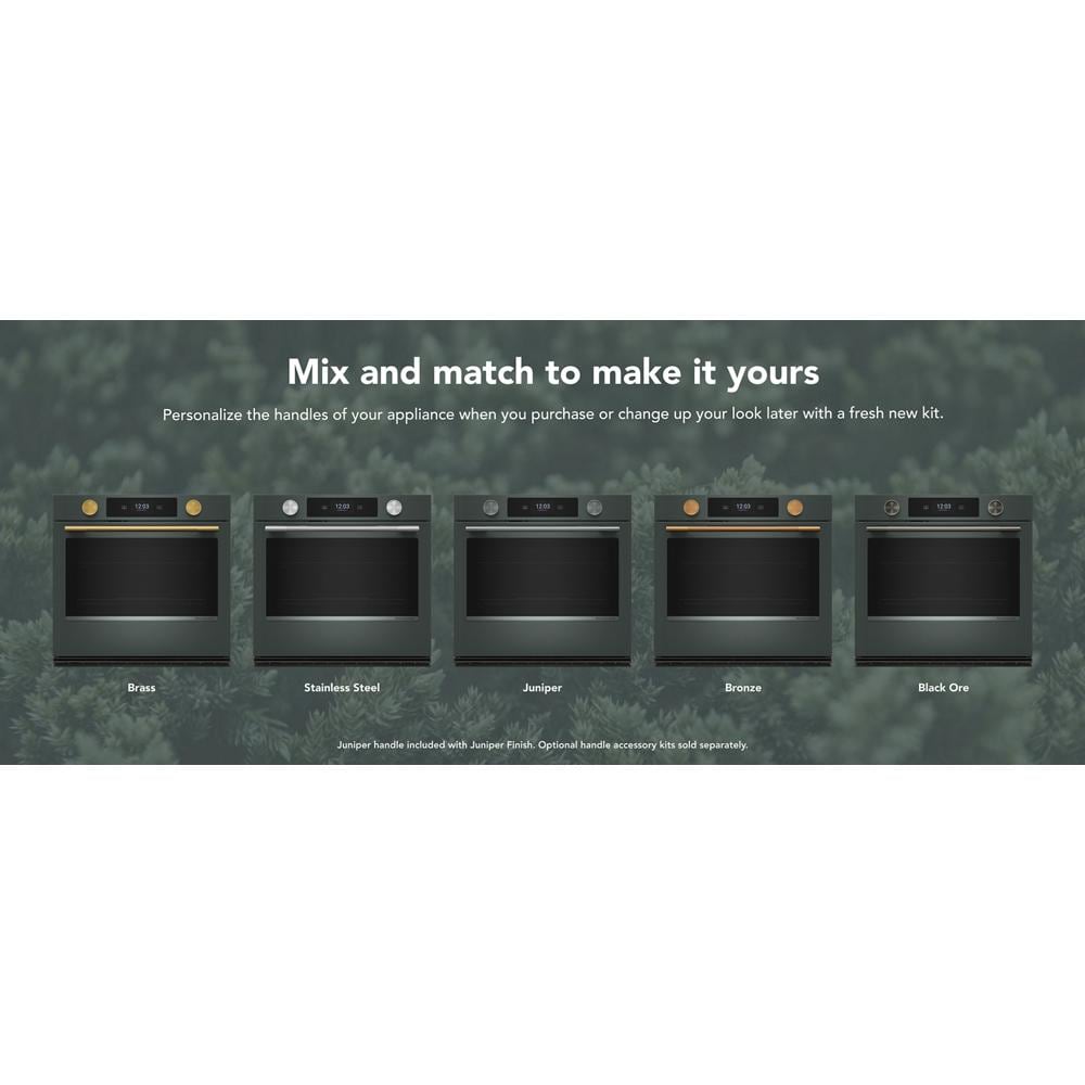 30-inch Smart Electric Single Wall Oven with Intelligent Cooking Camera - Juniper