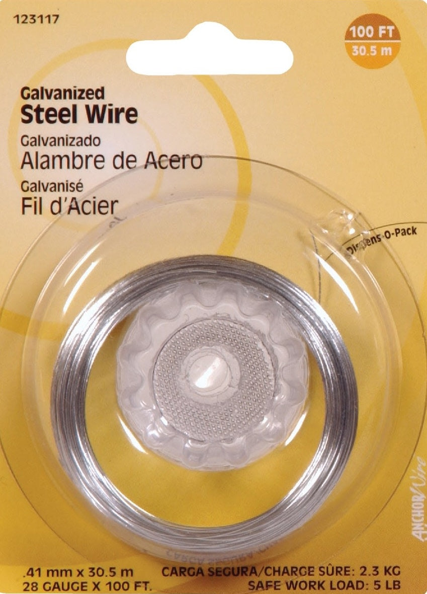 Rolled galvanized steel wire for general use in hardware and fasteners collections under $50 at Hartville Hardware