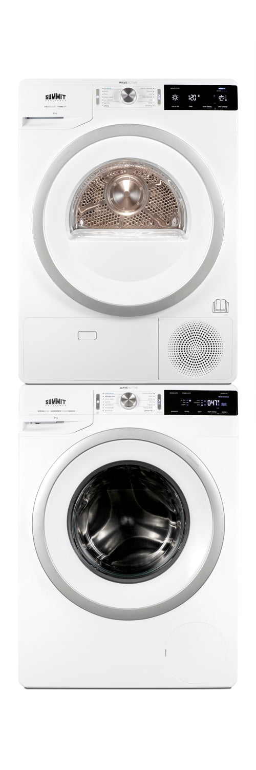 Washer/Heat Pump Dryer Combination