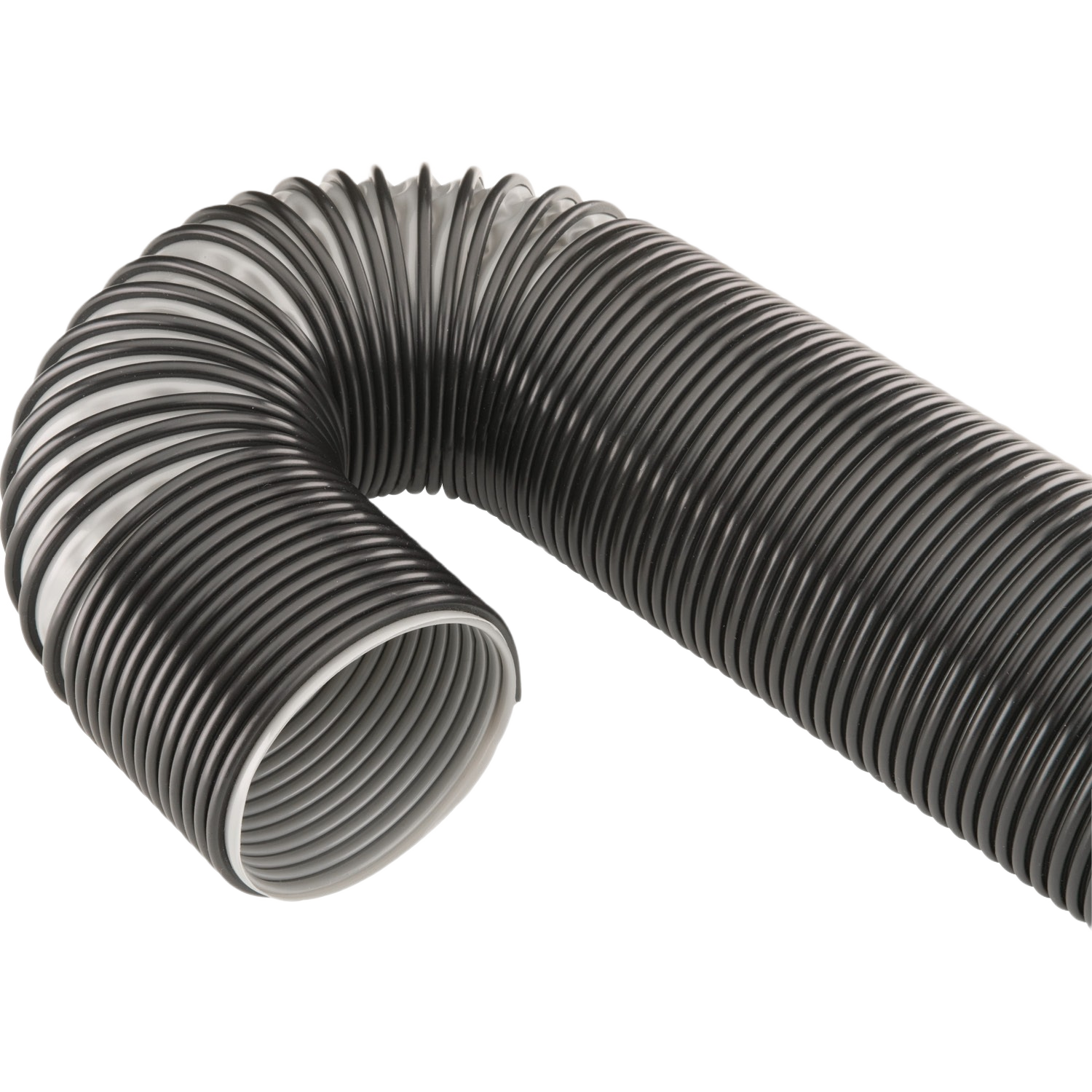 Spiral reinforced clear hose designed for dust collection and air filtration in woodworking tools under $100 collections