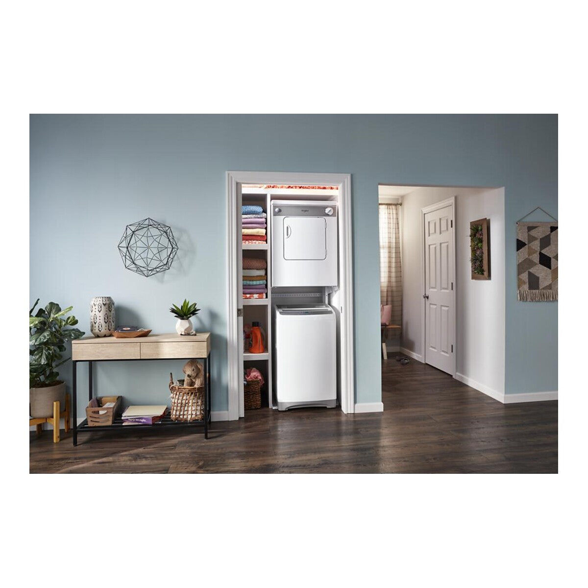 3.4 cu. ft. Compact Front Load Dryer with Flexible Installation