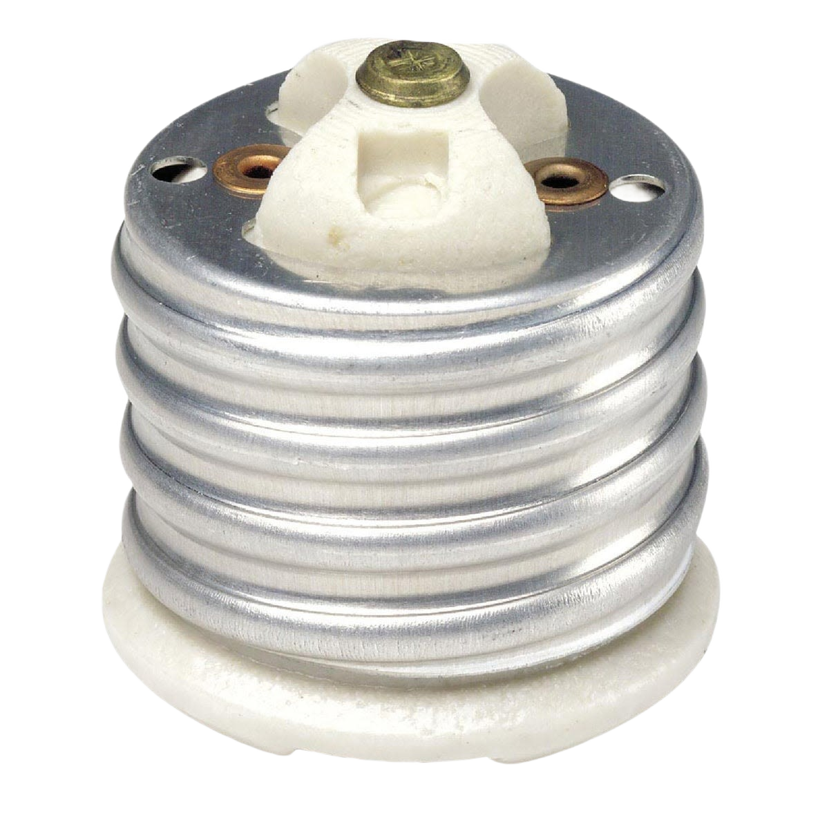 Porcelain reducer adapter for lamp sockets, metal and ceramic design in Electrical and Lamp Parts & Accessories under $50 collections