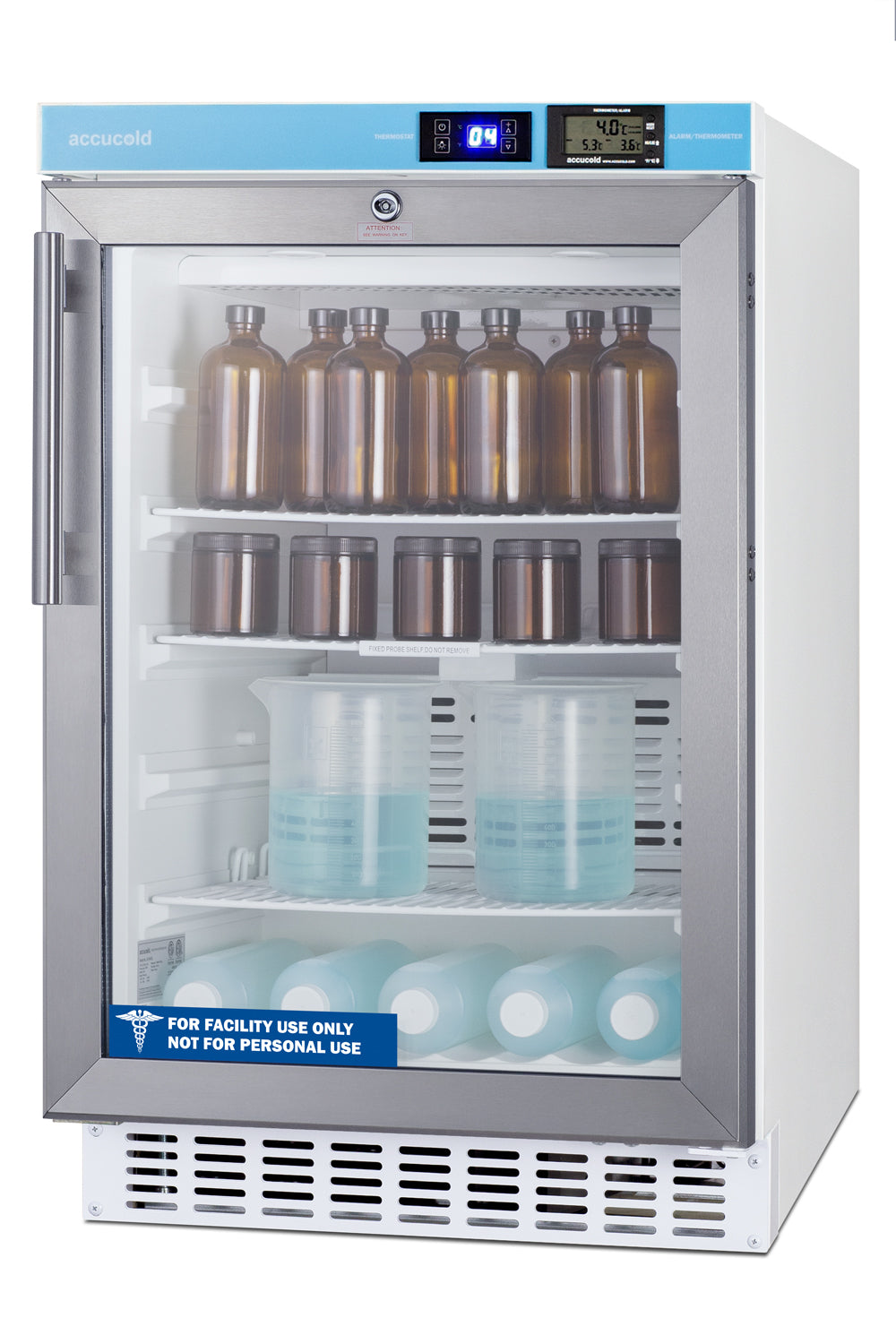 20" Wide Built-In Pharmacy All-Refrigerator, ADA Compliant