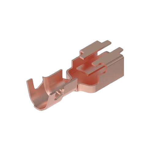 Copper electrical connector terminal for John Deere equipment from parts and lubricants collection