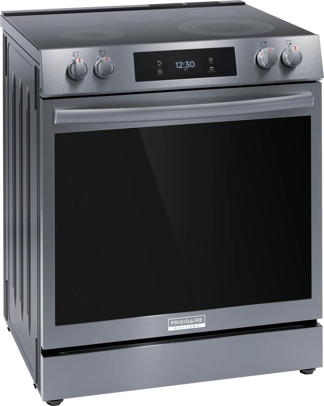 30" Front Control Electric Range with Total Convection