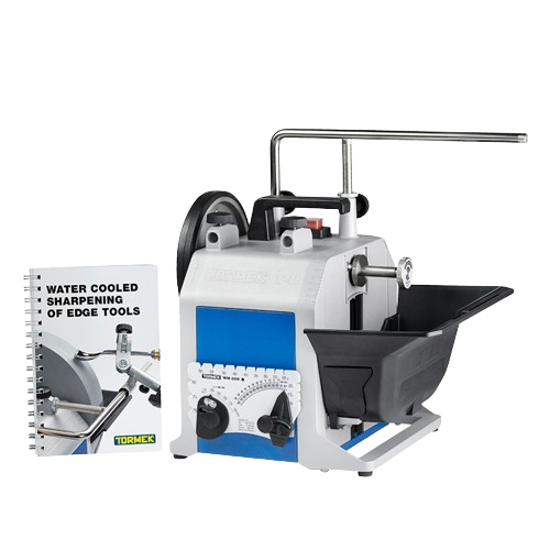 Precision sharpening machine with angle adjustments and water-cooled grinding for home improvement tools