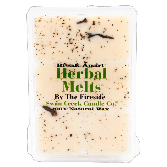 Natural wax herbal melts with speckled texture for warm home fragrance in Home Accents and Decor collections under $50