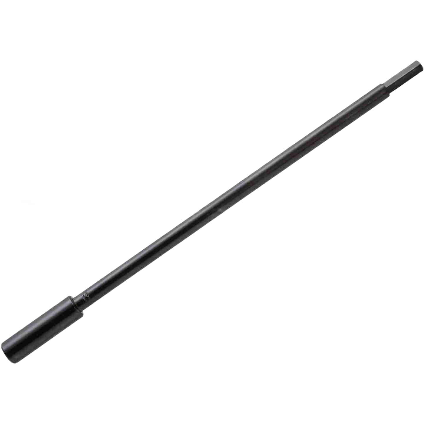 Black metal bit extension for woodworking tools and home improvement in Milwaukee saws and under $50 collections