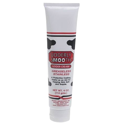 Tube of Udderly Smooth udder cream lotion with black and white pattern, part of Health & Beauty skin care collection