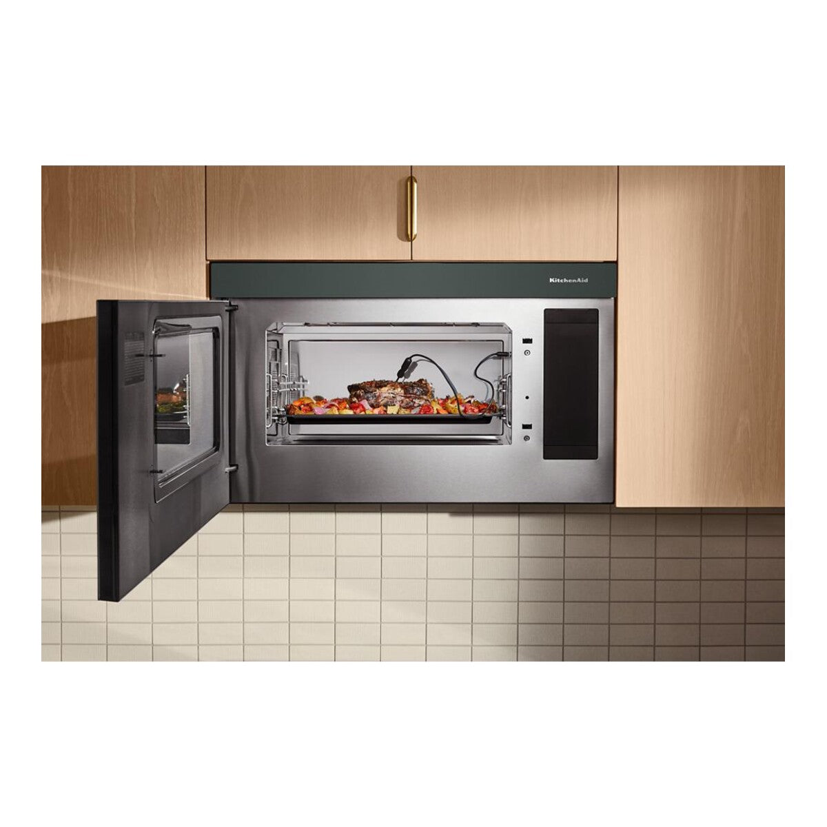 Multifunction Over-the-Range Microwave Oven with Infrared Sensor Modes