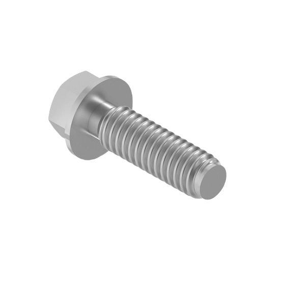 John Deere 19M7863 M6 X 25 Hexagonal Head Flanged Screw