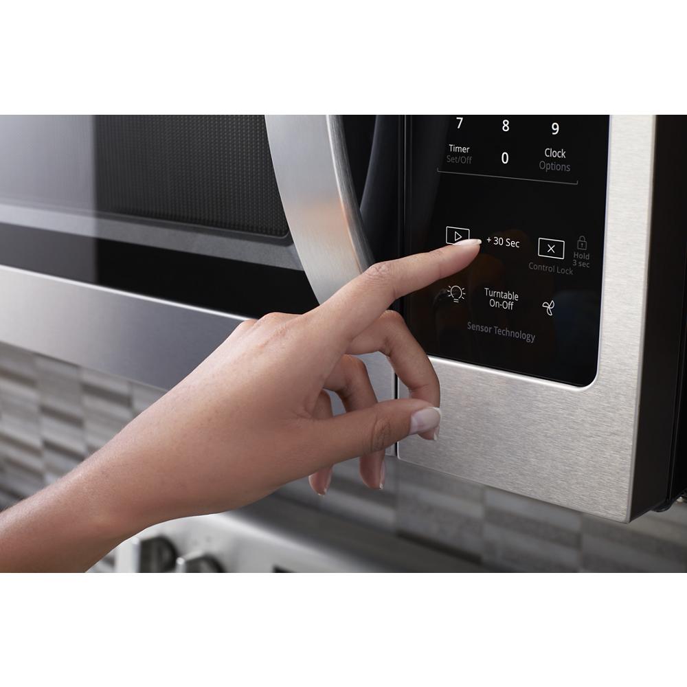 1.7 cu. ft. Microwave Hood Combination with Electronic Touch Controls