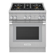 Dual Fuel Professional Range, 30'' Pro Harmony® Standard Depth, Stainless Steel