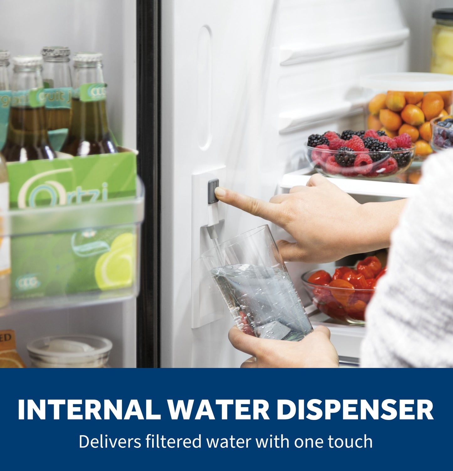 GE® ENERGY STAR® 18.6 Cu. Ft. Counter-Depth French-Door Refrigerator
