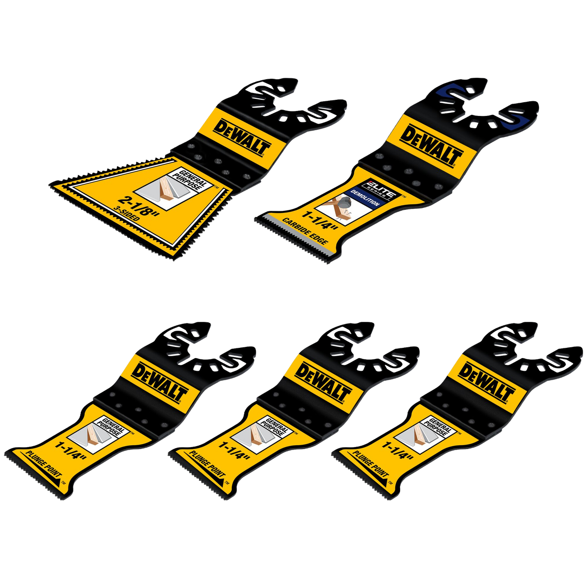 DEWALT OSC 5-Pc. Remodeling Assortment