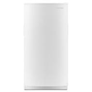 White upright freezer with energy-saving insulation in appliances and kitchenware collection