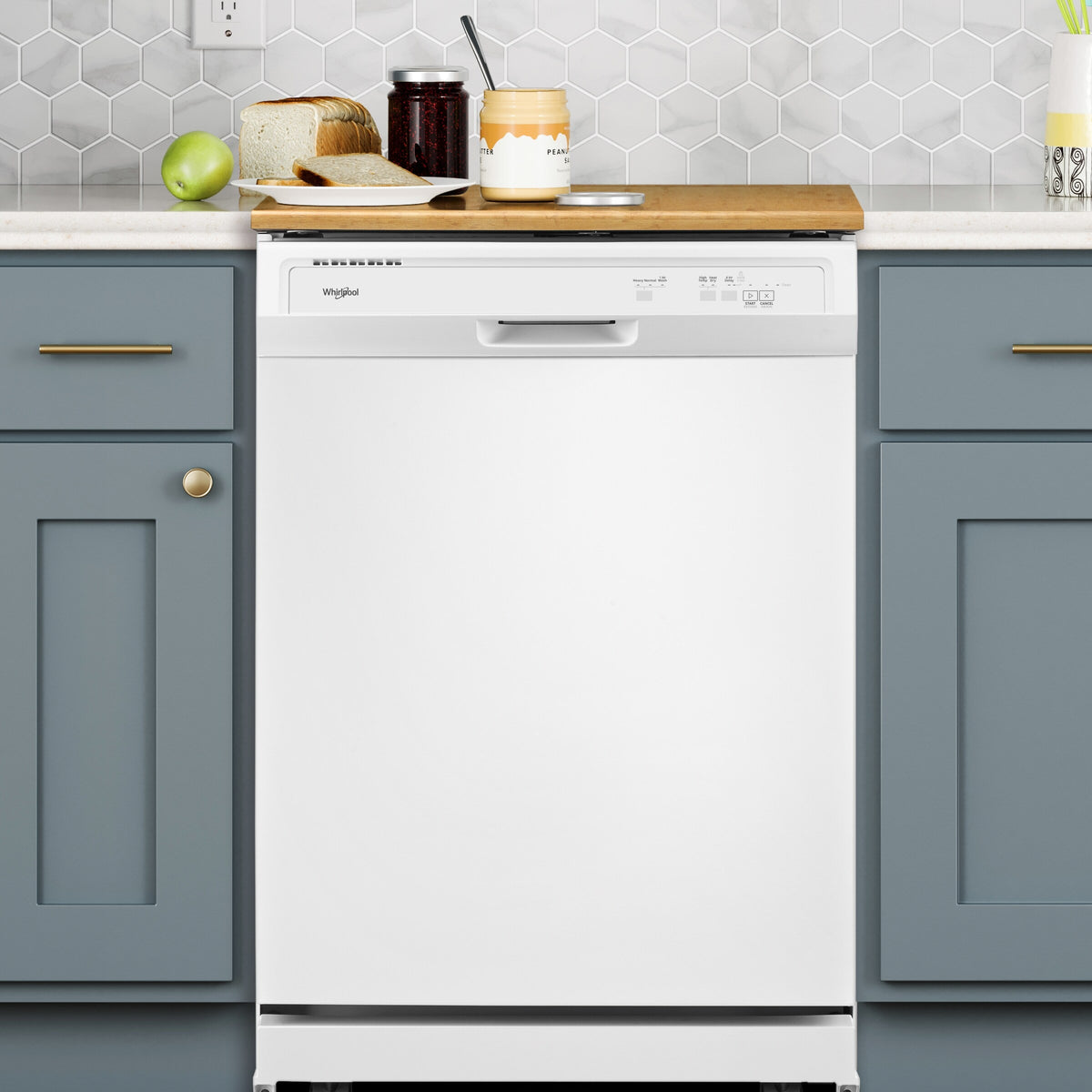 Heavy-Duty Dishwasher with 1-Hour Wash Cycle