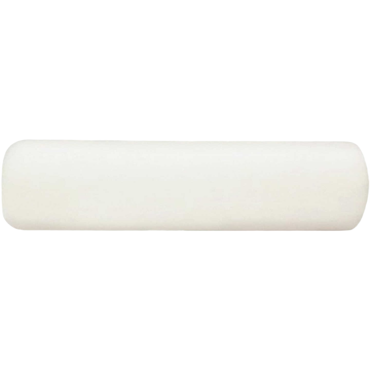 Smooth woven paint roller cover in white for home improvement and painting supplies collections