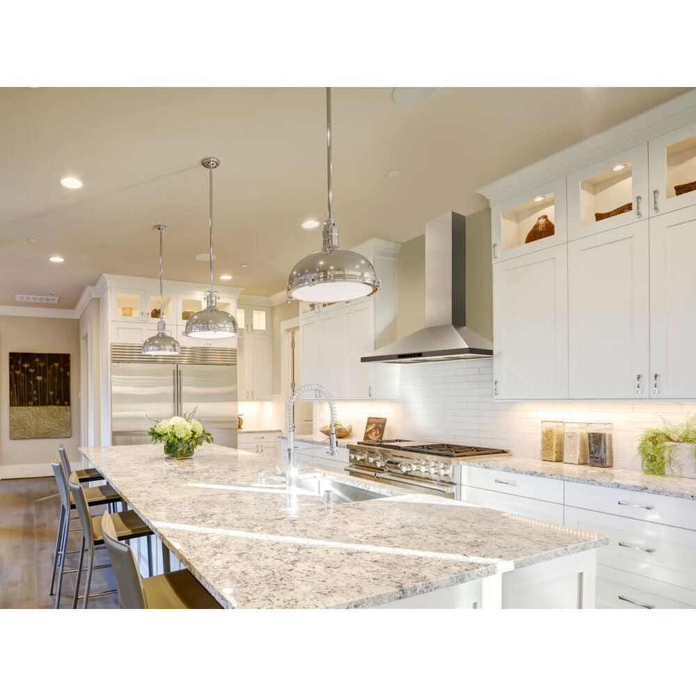 36" Wall-Mounted Chimney Hood