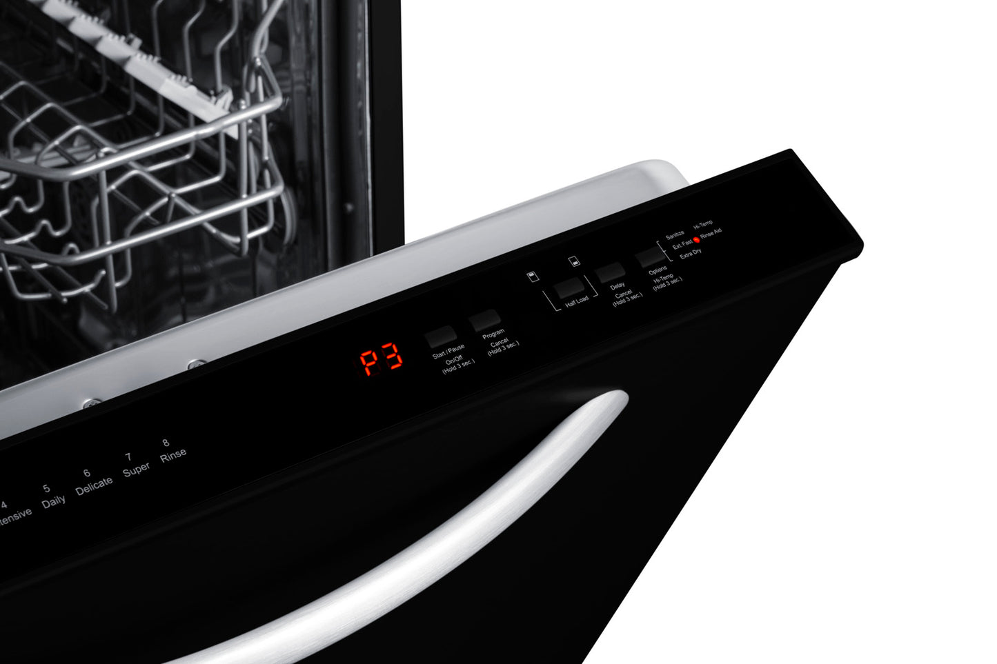 24" Wide Built-In Dishwasher, ADA Compliant