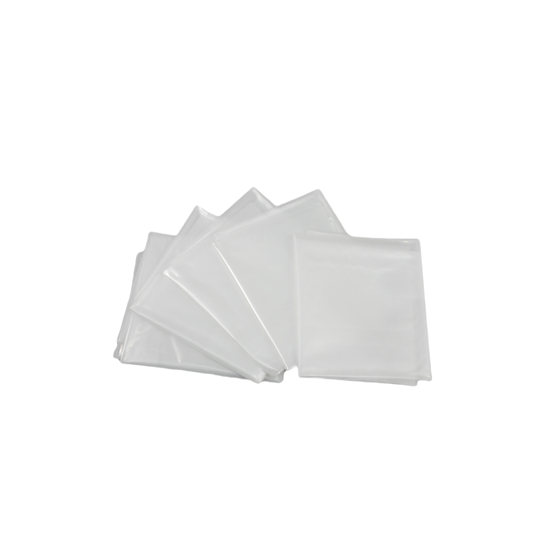 Set of clear plastic replacement dust bags for woodworking tools and dust collection systems under $50 collection