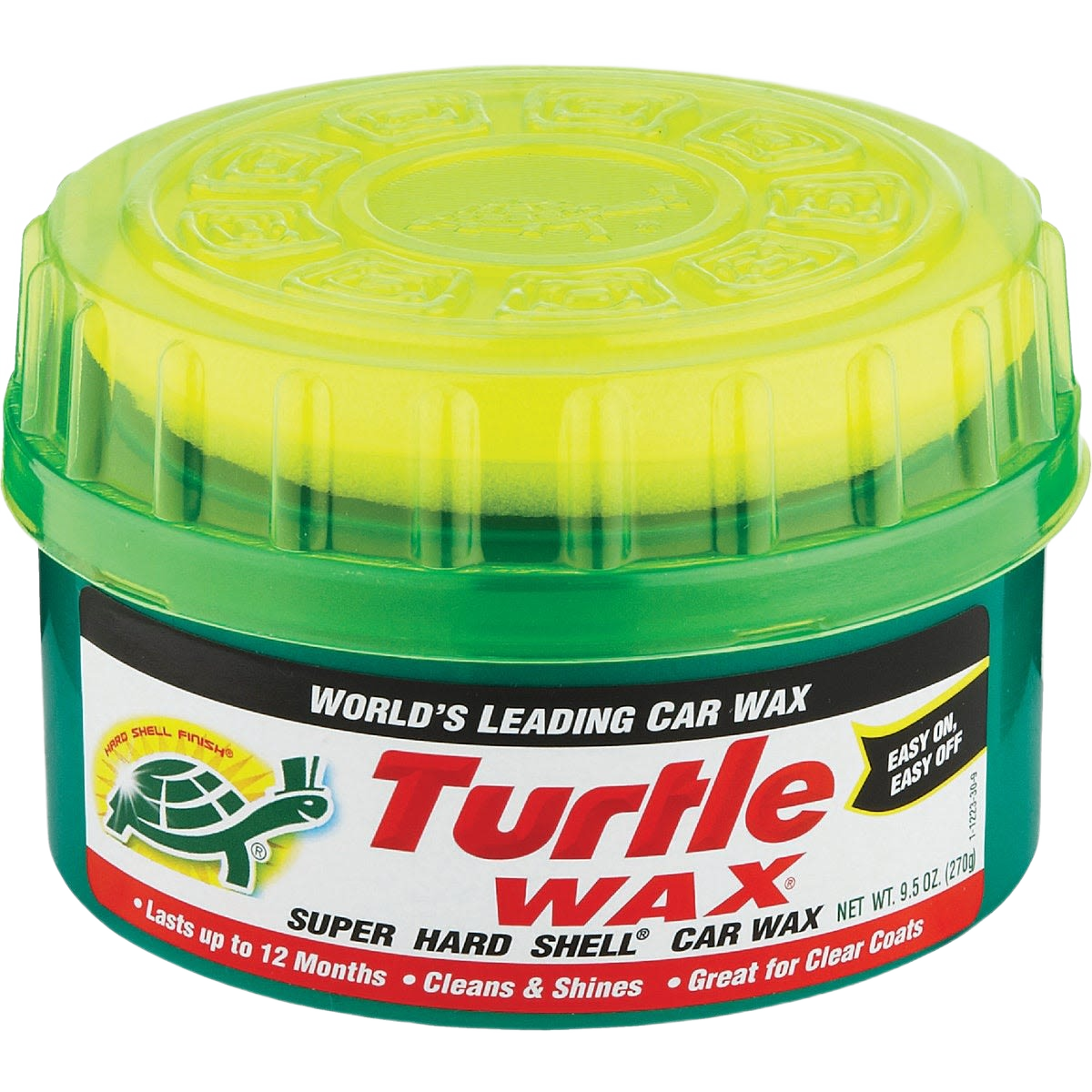 Turtle Wax Super Hard Shell Paste Wax – Long-Lasting Shine