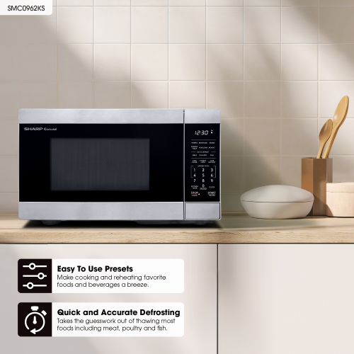 0.9 CF Countertop Microwave Oven