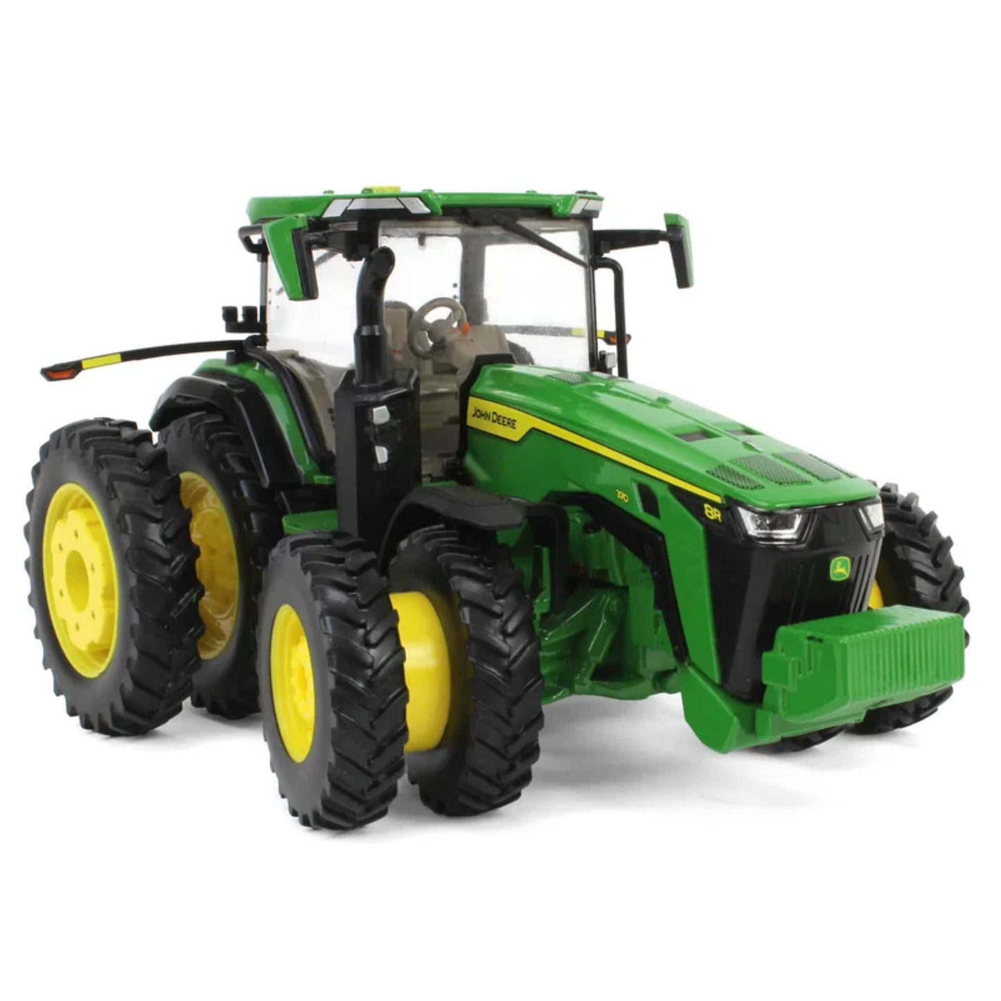 TOMY John Deere 1/32 8R 370 Prestige Collection Tractor with Dual Front & Rear Wheels