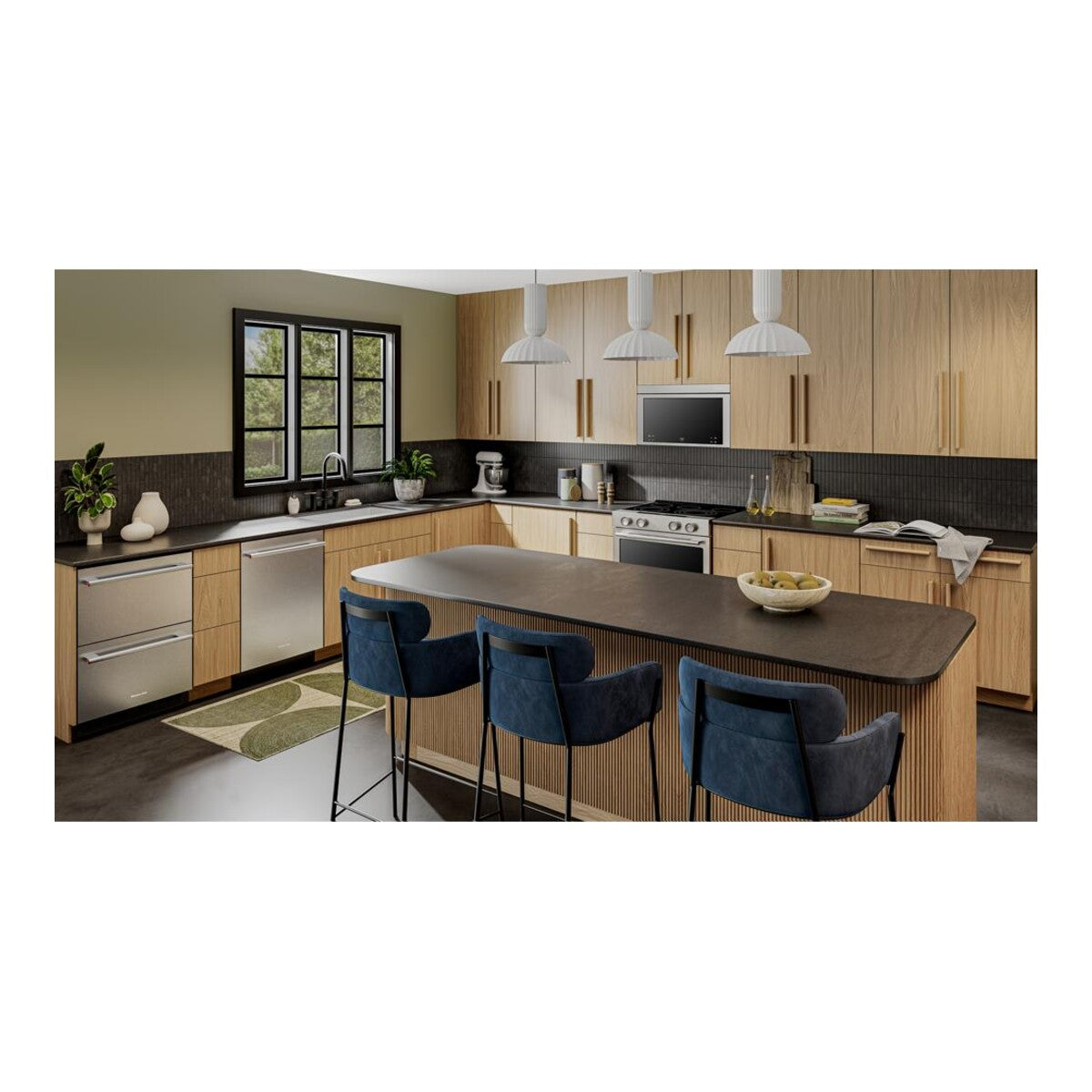 4.4 Cu. Ft. 24-Inch Undercounter Double-Drawer Refrigerator in Stainless Steel