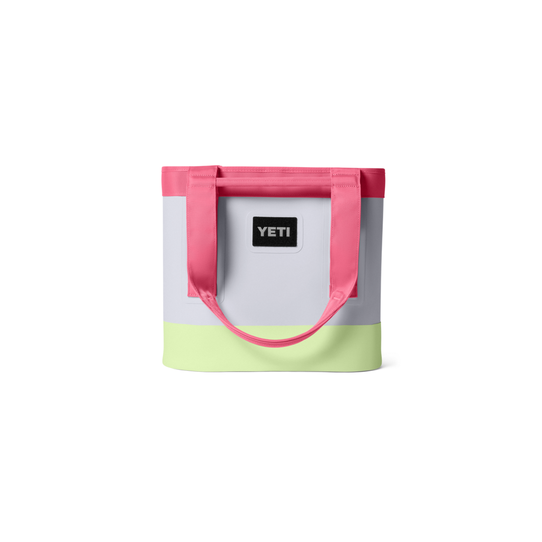 Compact bag with pink straps and pale green base for daily use in accessories and bags collection