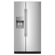 28.7 cu. ft. stainless steel side-by-side refrigerator with water and ice dispenser in KitchenAid appliances collection