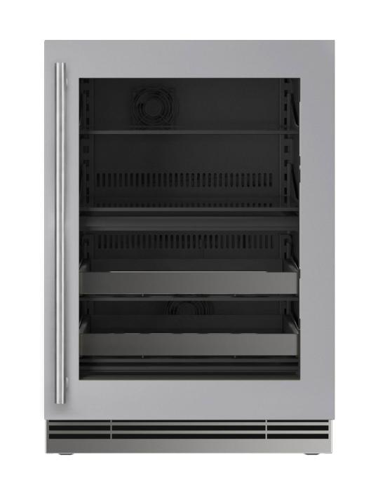 24" Dual-Zone Beverage Center
