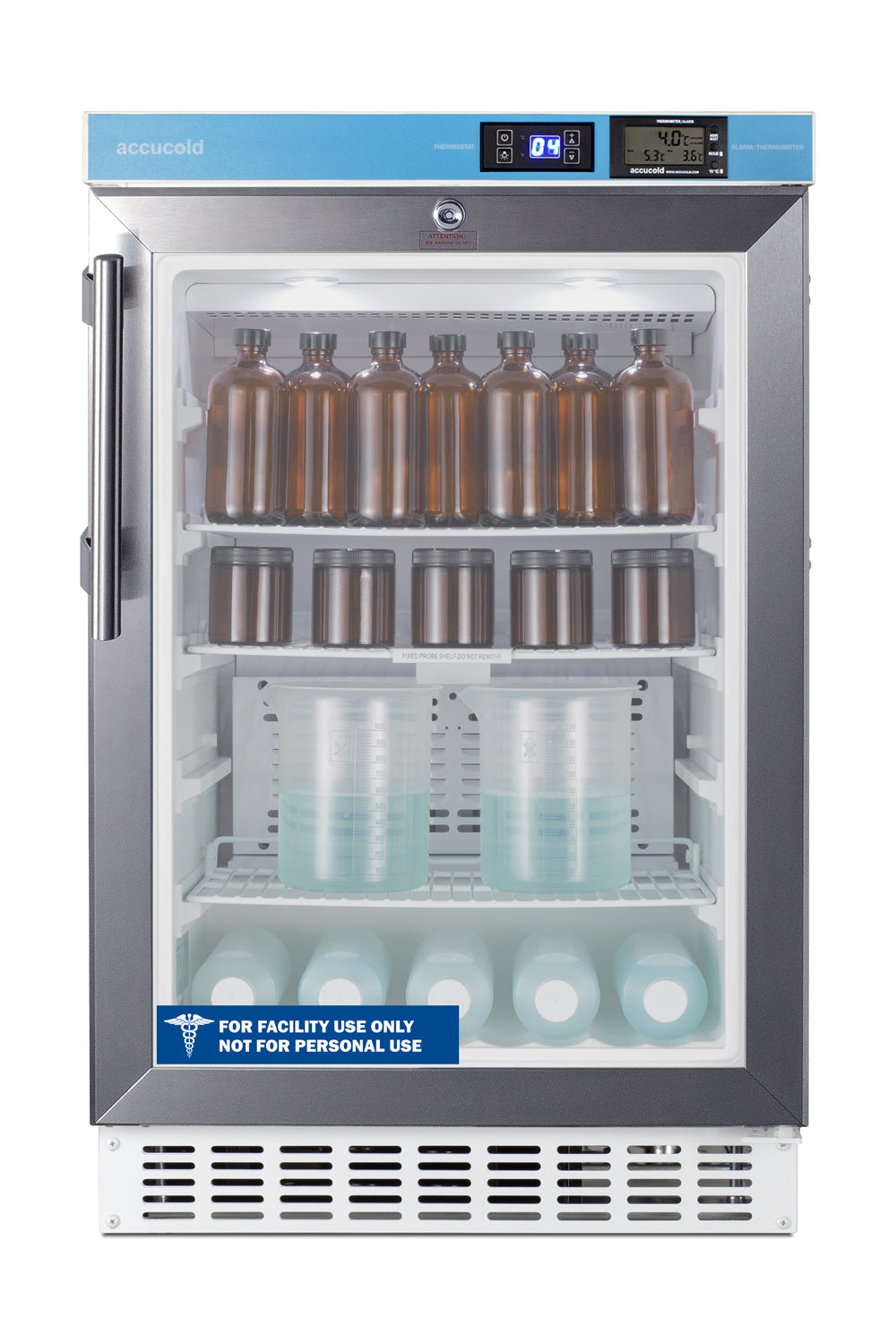 20" Wide Built-In Pharmacy All-Refrigerator, ADA Compliant