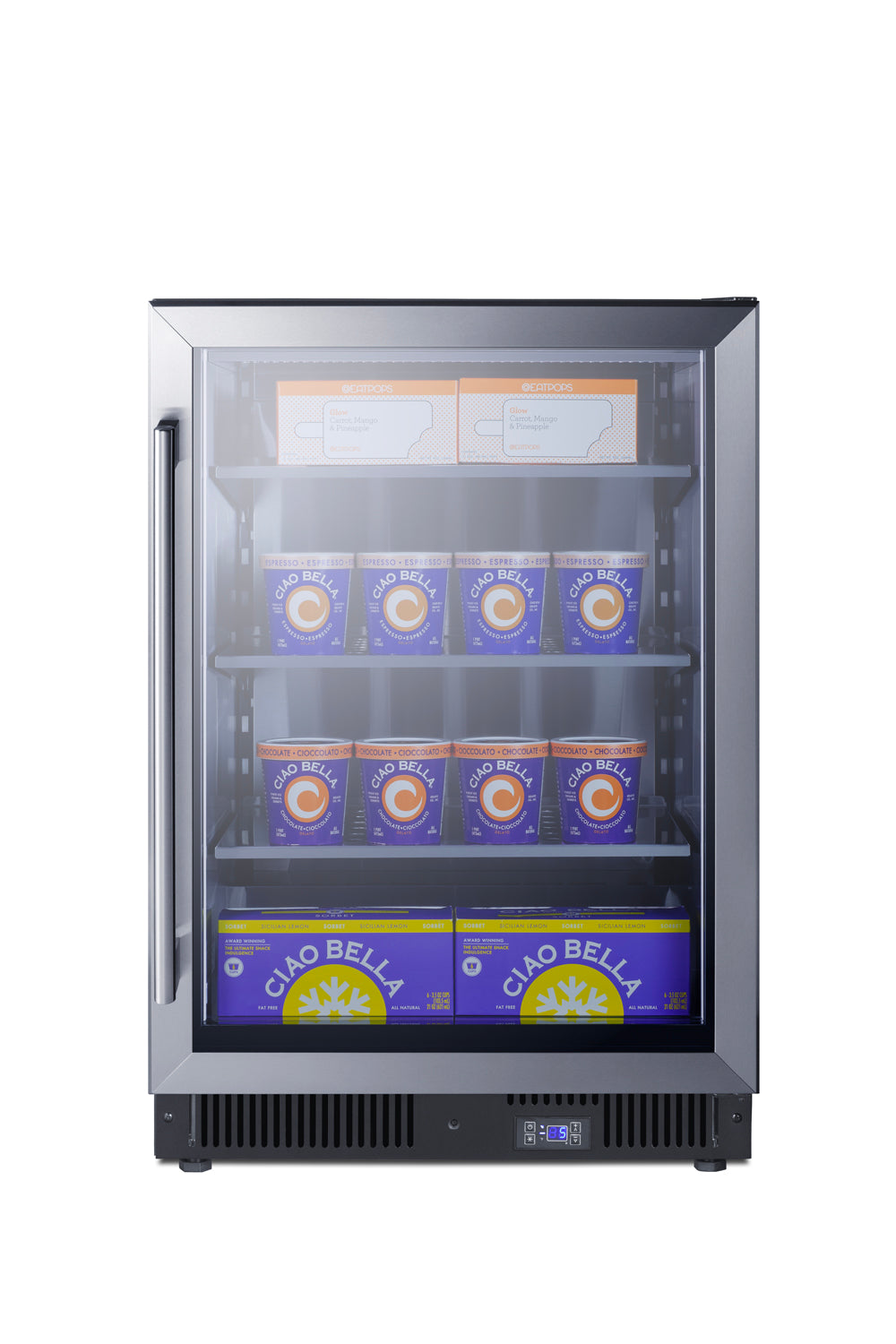 24" Wide Commercial Display Freezer