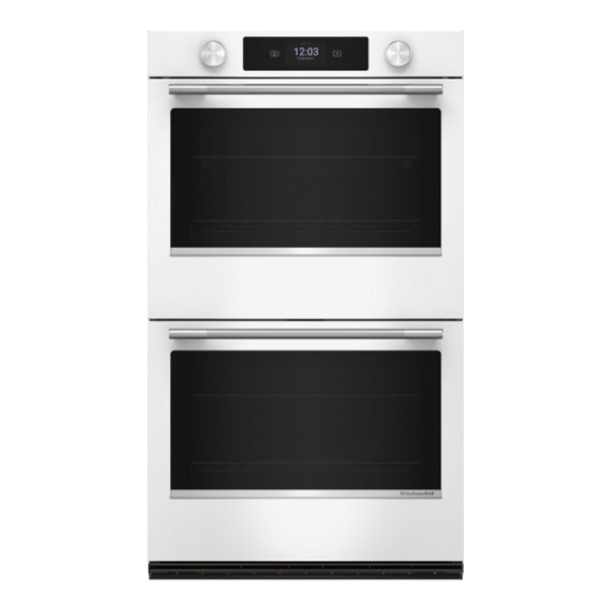 30-inch Smart Electric Double Wall Oven with Assisted Cooking Modes - White