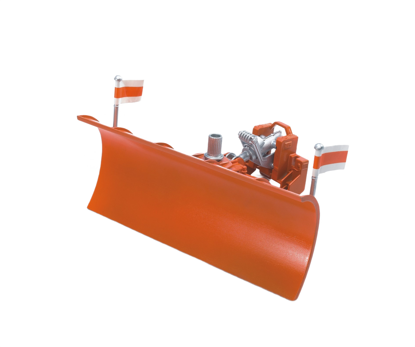 Orange plastic toy plow blade accessory designed for Bruder trucks in Vehicles & Remote Controlled Toys and Bruder Toys collections