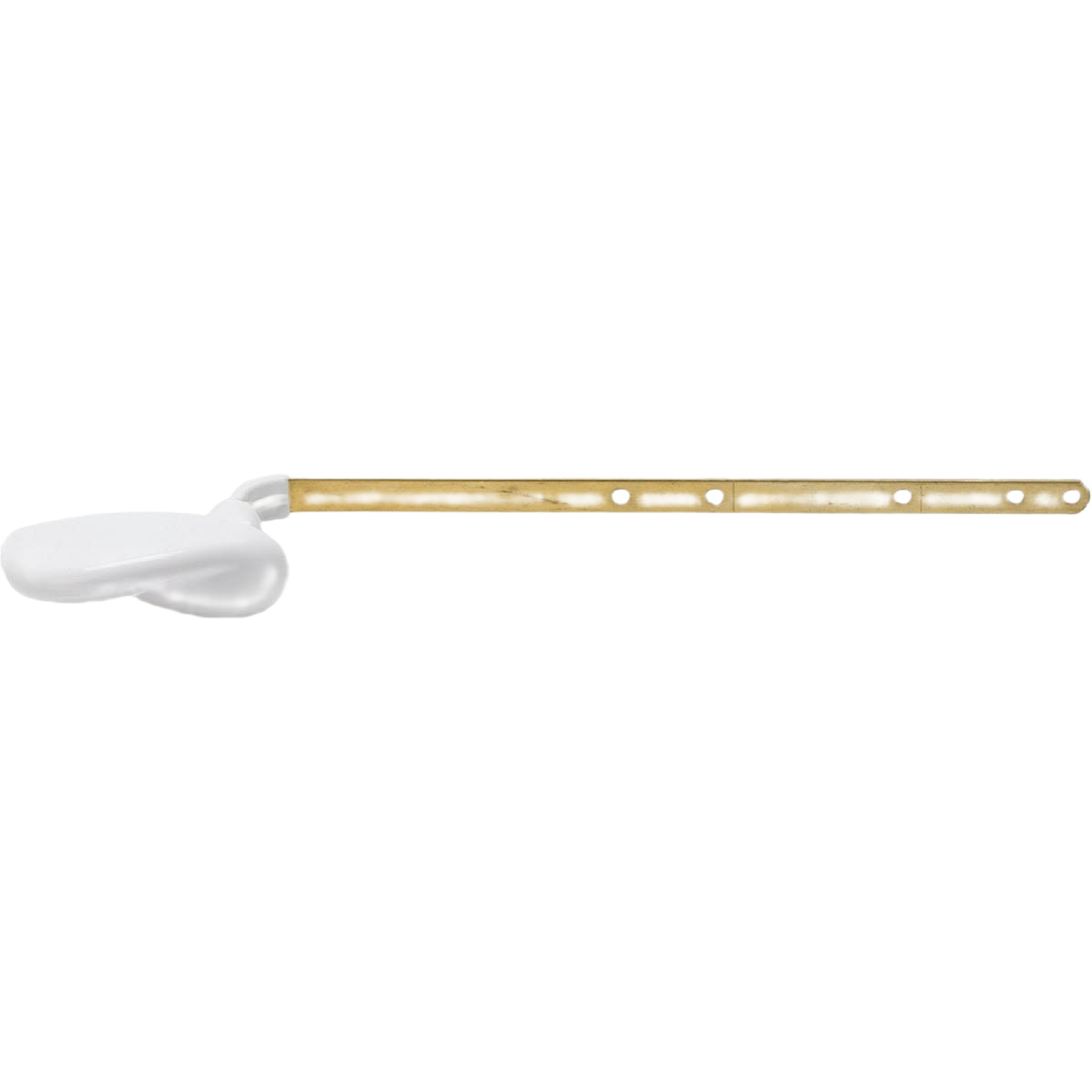 White tank lever with metal arm for plumbing repair and toilet parts under $50 in home improvement collections
