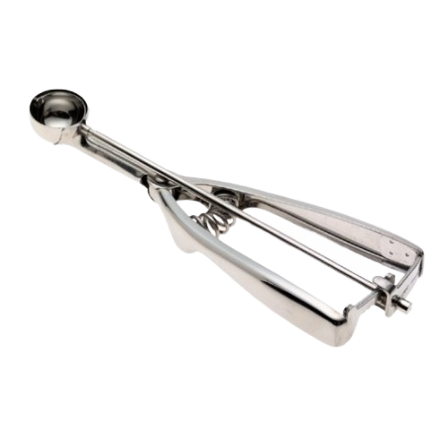 Stainless steel 0.5 tablespoon measuring scoop with spring handle for precise kitchen measurements under $50 collections