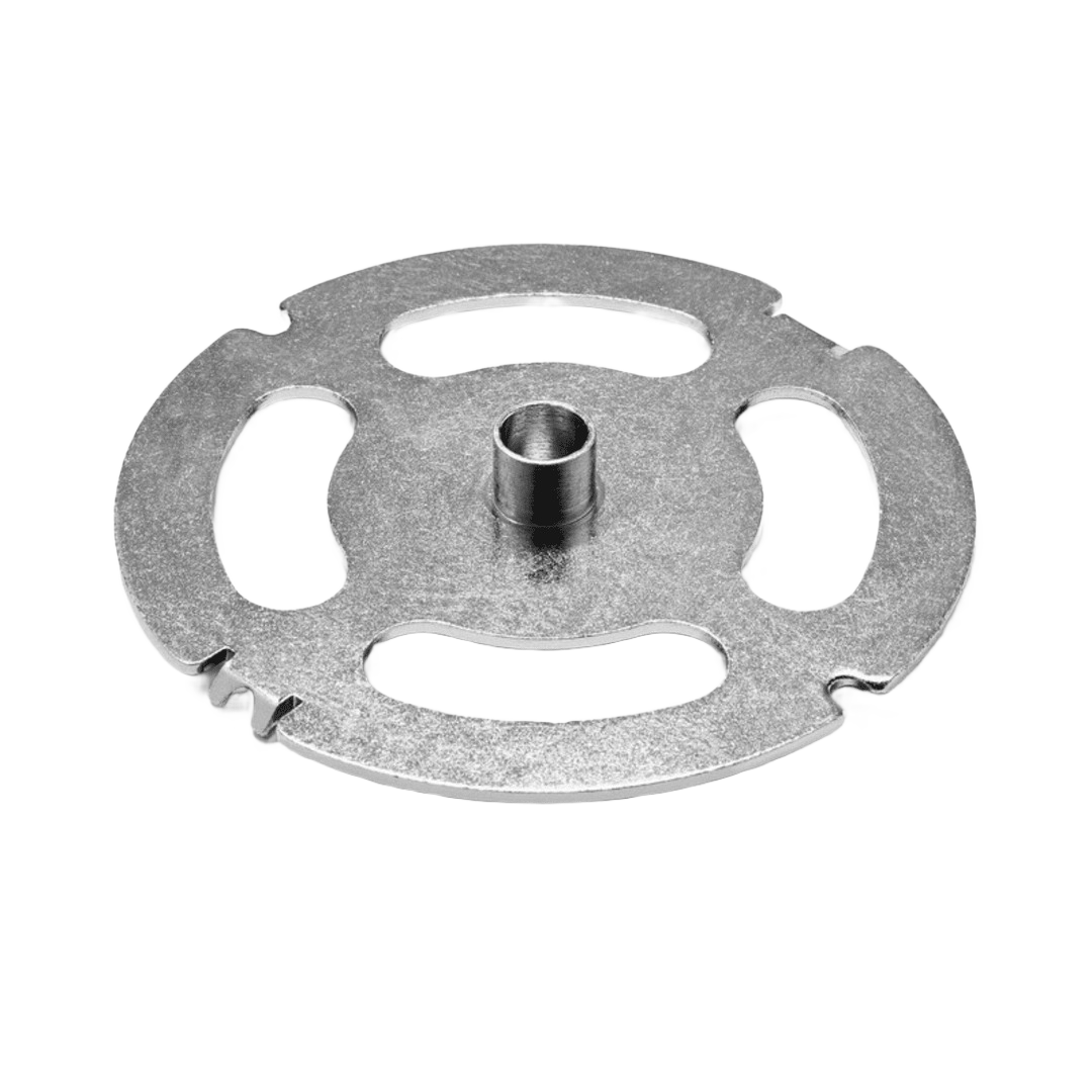 Metal guide bushing for woodworking and power tool accessories to improve routing precision and accuracy tasks under $50