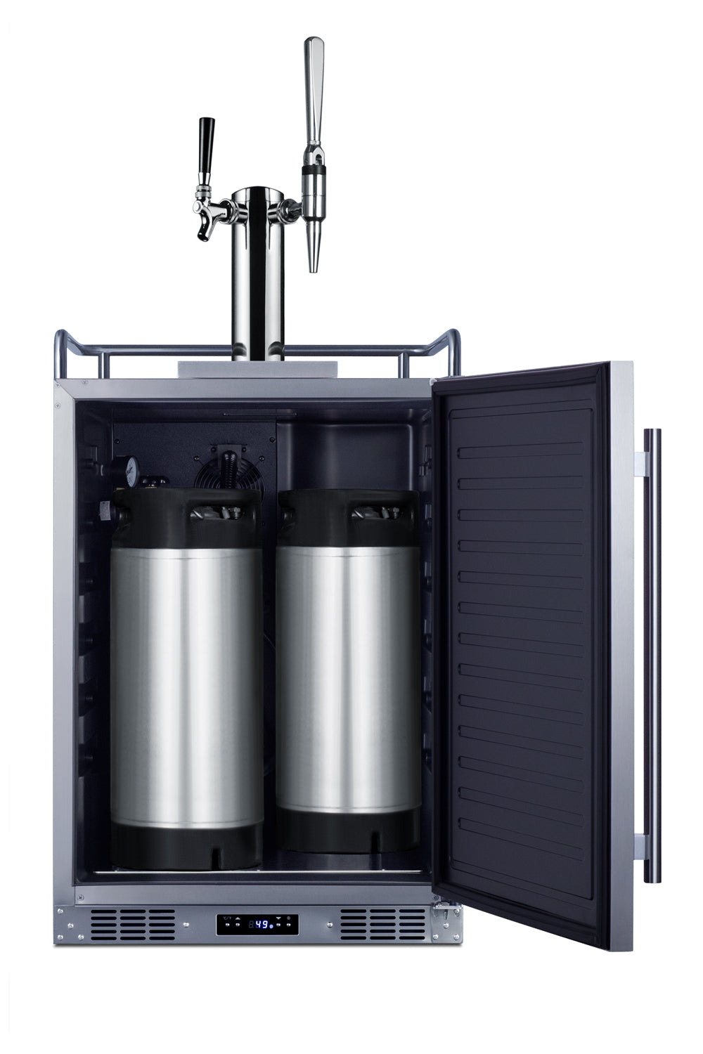 24" Wide Built-In Cold Brew/Nitro Coffee Kegerator