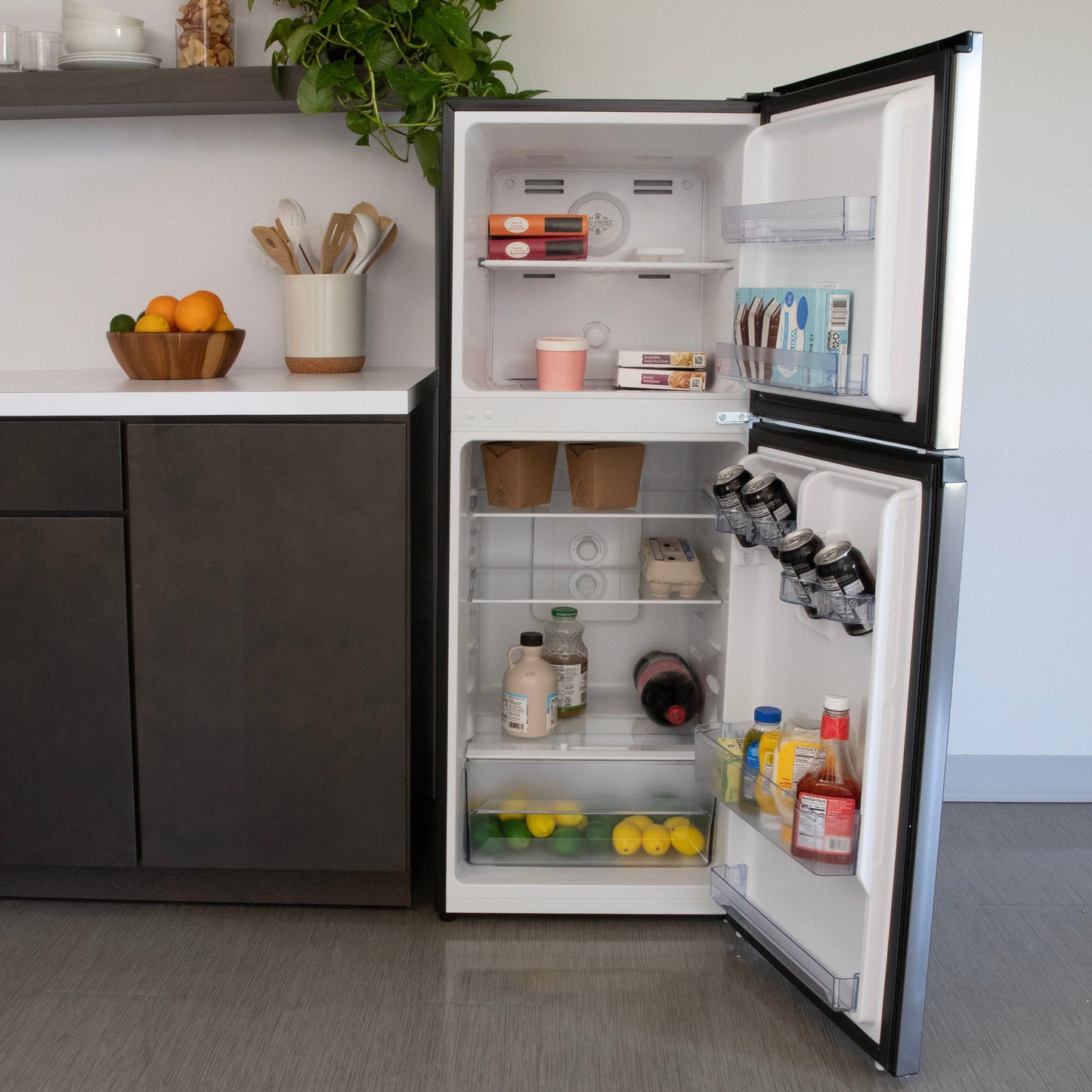 Avanti 7.0 cu. ft. Apartment Size Refrigerator - Stainless Steel