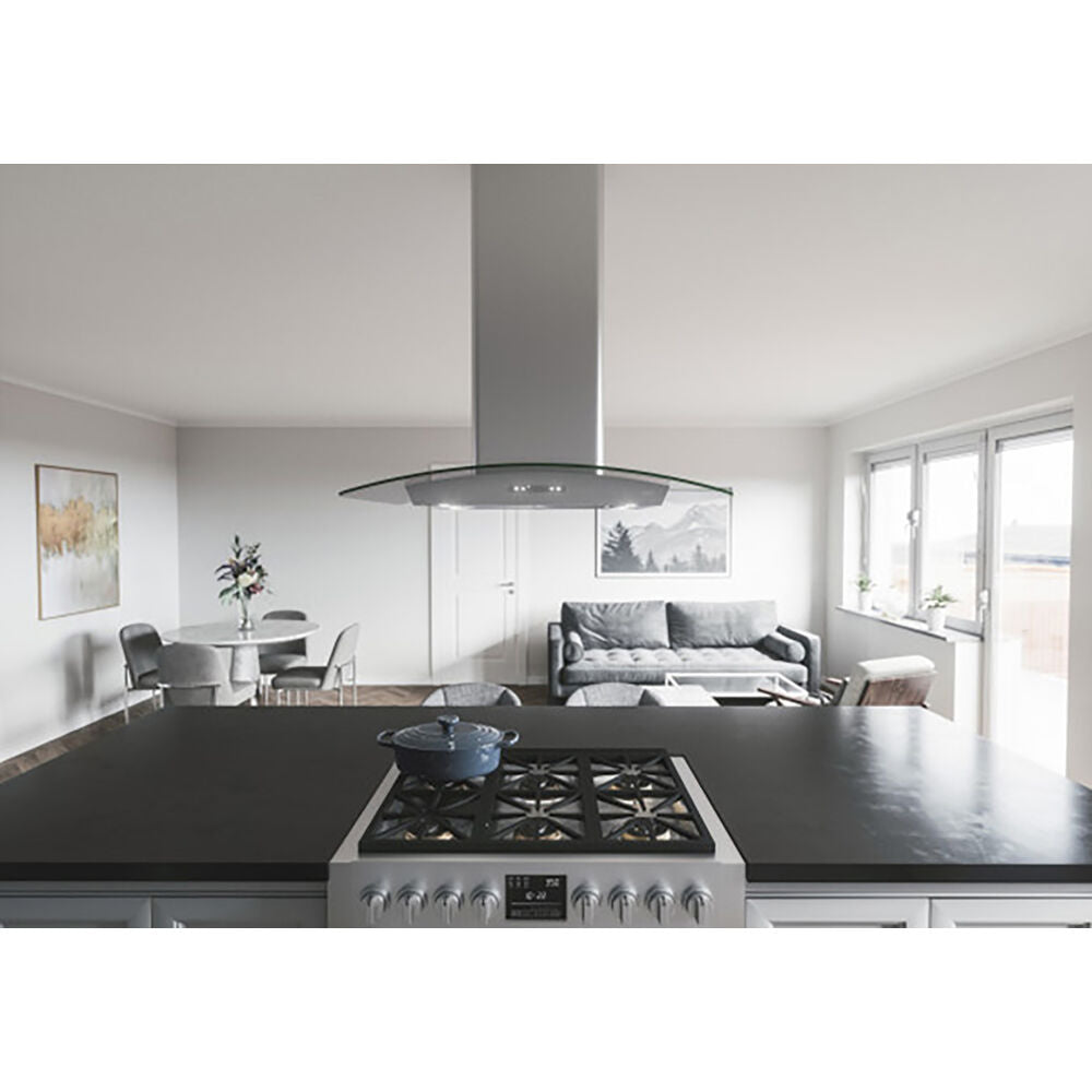 Milano Connect Island Hood 36" LED AC