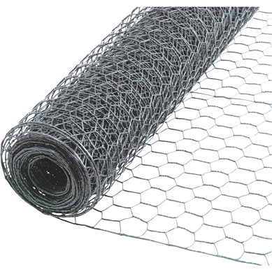 Roll of hexagonal wire mesh netting for outdoor fencing and containment in farm and pet applications under $50 collection